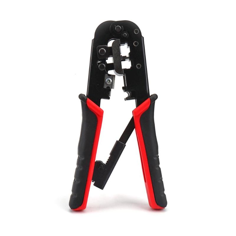 Crimping Pliers Multi-functional UTP/STP Round Twisted Pair Stripping Cutter Cable Wire Stripper Electrician Hand Tools