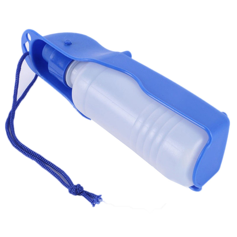 250ML Dog Travel Sport Water Bottle Outdoor Feed Drinking Bottle Pet Supply Portable Feeder Drinking 20*5.2*5cm Dropshipping