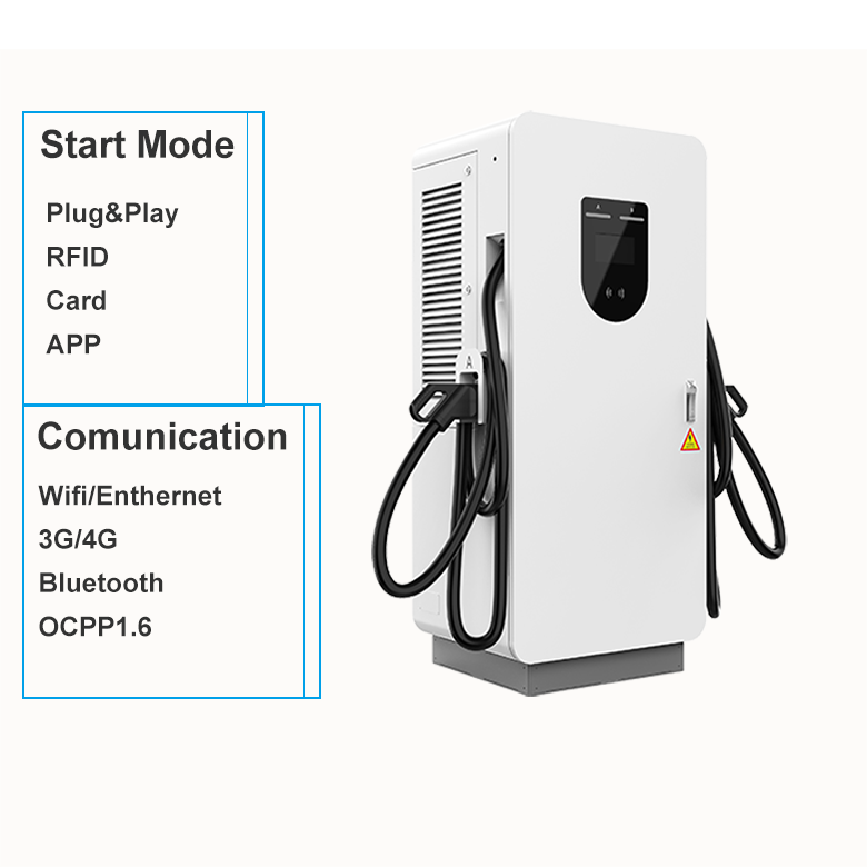 120kW 180kW Car Charger DC Ground Mounted CCS1