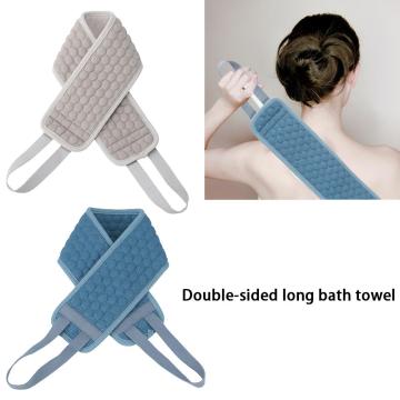 Men Women Soft Loofah Back Scrubber Bath Towel Exfoliating Loofah Massage for Shower Body Cleaning Bathing Sponge