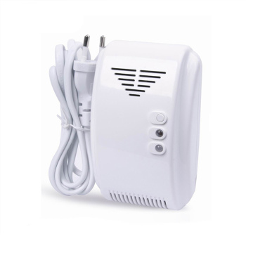 Plug In Natural Gas Detector Alarm, Gas Leak Alarm Sensor LPG LNG Coal Natural Gas Leak Detection Monitor for Home Security