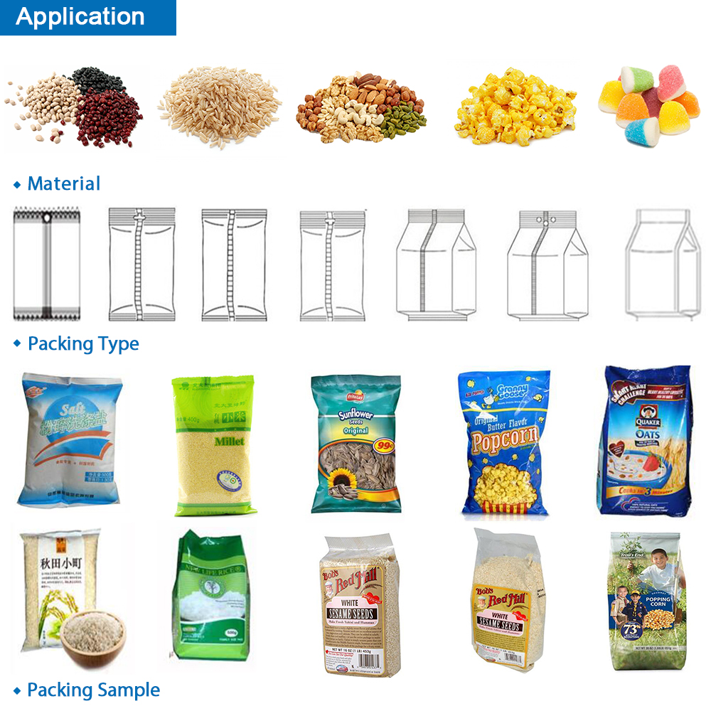 Most popular cashew nut , bean nuts packing machine