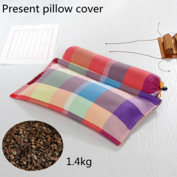 12 style Chinese Pillow Buckwheat Husk Neck Support Cervical Protect Printing Pillows for Gift Insomnia Bedding Sleeping Pillow