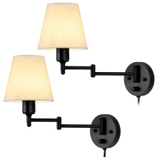 Wall Lights for Bedroom Set of 2