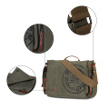 Men's Messenger Bags Canvas Shoulder Hand Bag Fashion Men Business Vintage Crossbody Bag Printing Travel Handbag High Quality
