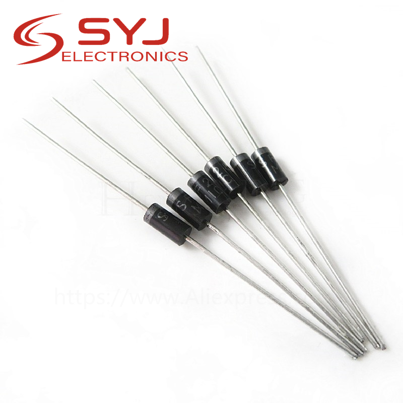 100pcs/lot SF28 Super Fast Rectifier Diode 2A 600V DO-15 In Stock