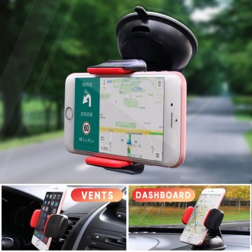 Universal Car Holder For Phone in Car Air Vent Clip Mount Windshield Sucker Mobile Phone Holder GPS Stand For iPhone 11 Samsung