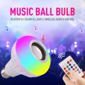 RGB Remote Control Wireless Bluetooth Music Bulb E27 12W Colorful Music Bulb Magic Bulbs LED Smart Light Home Decor Night Light