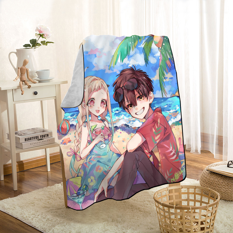 Anime Jibaku Shounen Hanako Kun Blankets Soft Blanket Home Gift Throw On Home/Sofa/Bedding Portable Adult Travel Cover Blanket