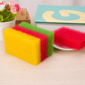 Home Kitchen Loofah Sponge Cleaning Cloth Non-Woven Decontamination Dishcloth Rag 12x7.5x5.5cm