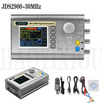 100% Original JDS2900 30MHZ Signal Generator DDS Arbitrary Waveform Pulse Frequency Meter Protable Digital Control Dual-Channel