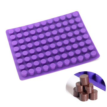 88 Cavities Silicone Mini Round Cheesecakes molds Chocolate Truffle Jelly Candy ice Mold