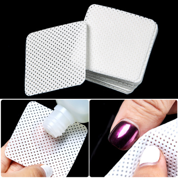 1 Pack Lint-Free Nail Polish Remover Cotton Wipes UV Gel Tips Remover Cleaner Paper Pad Nails Polish Art Cleaning Manicure Tools