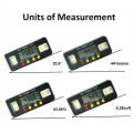 100mm digital protractor Angle Finder inclinometer electronic level box with magnetics angle measuring carpenter tool