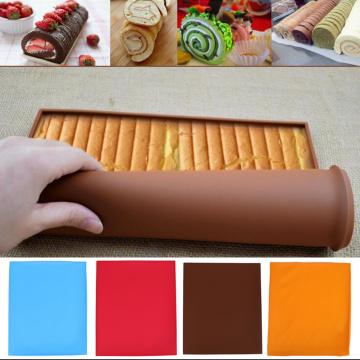 Silicone Oven Baking Mat Roll Functional Baking Macaron Non-stick Cake Pad Swiss Roll Pad Baking Tools For Cakes Silicone Mat