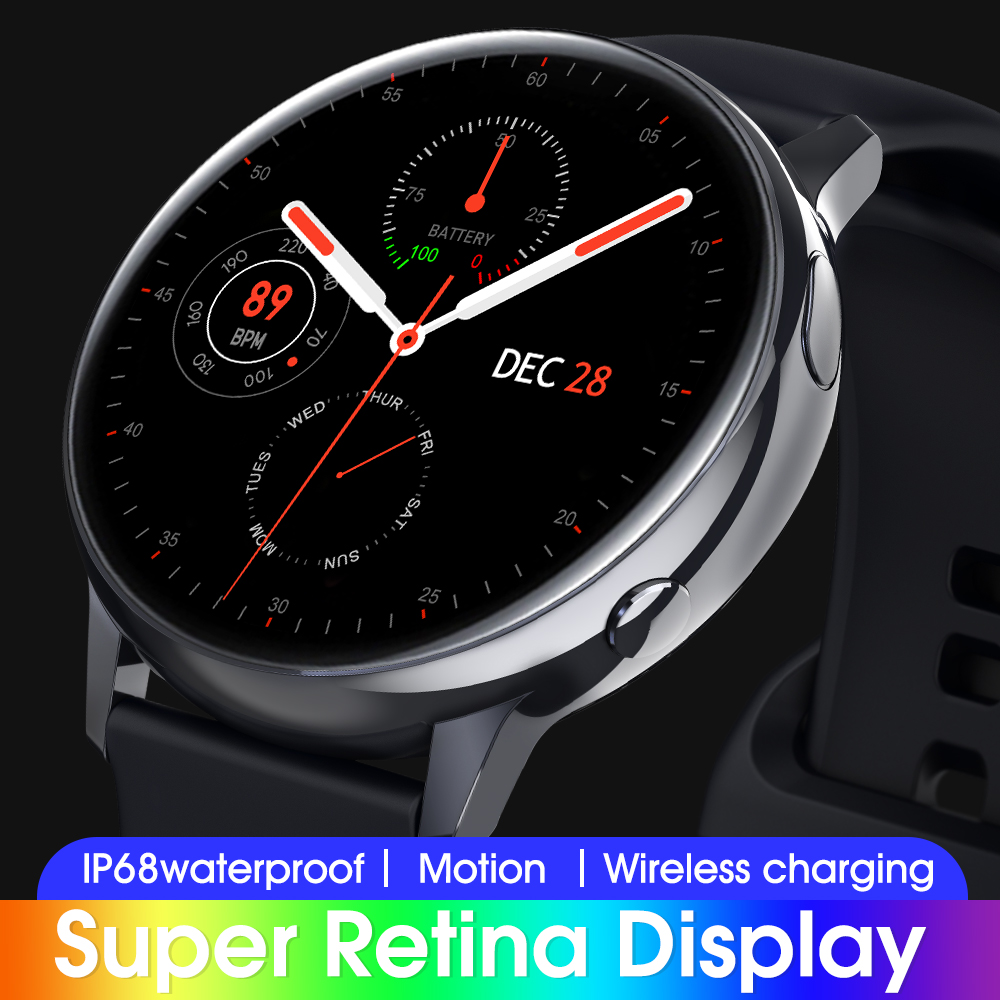 LEMFO SG2 Smart Watch Men Women Custom Dial ECG PPG Wireless Charging AMOLED Full Touch Screen Smart Watch Android iOS