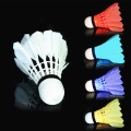 1 PCS Luminous Shuttlecock LED Dark Night Glow Goose Outdoor Sports Feather Training Badminton Ball For Indoor Activities