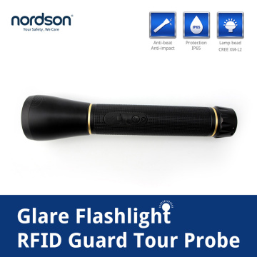 Nordson Original Flashlight Guard Tour Security System Battery Power IP65 Waterproof Tracking Patrol Guard Equipment LED Torch
