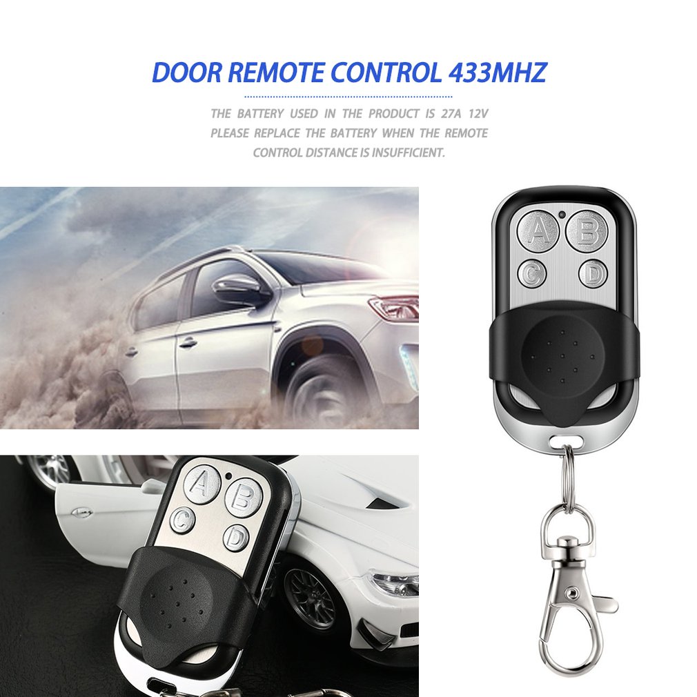 Blue Light 433.92MHZ Copy Remote Controller Metal Clone Remotes Auto Copy Duplicator For Gadgets Car Home Garage door