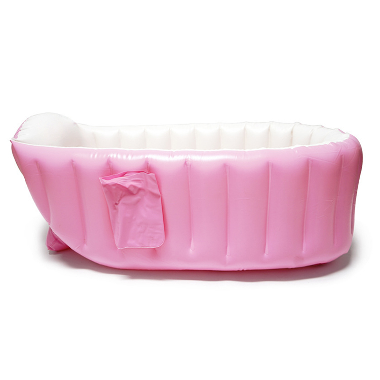 Amazon Portable Indoor Folding Tub Inflatable Baby Bathtub 5
