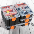 ABS plastic Portable Parts Box Screw Storage Box Metal Parts Hardware tool Screwdriver auto repair tool box