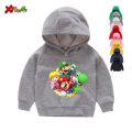 Kids Super Mario Bros Number Print Hoodies Boys/Girls Happy Birthday Gift Number Clothes Baby Cartoon Funny Hoodies Sweatshirts