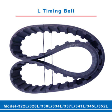 L timing belt trapezoid teeth model-322L/328L/330L/334L/337L/341L/345L/352L transmission belt width 20/25mm for L timing pulley