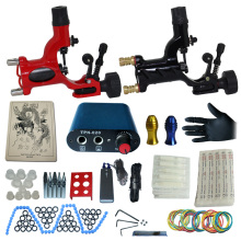 YILONG tattoo complete tattoo kit power supply+poot pedal+2 alloy grips+accessories 10kitB