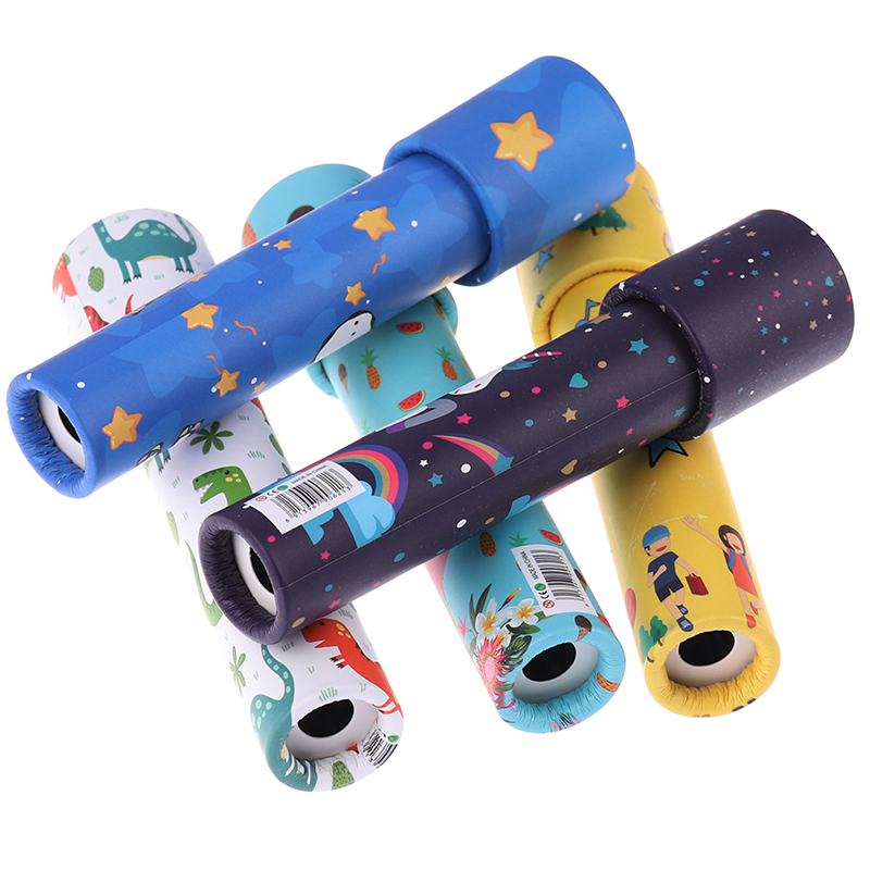 Interactive Logical Rotating Kaleidoscope Magic Classic Educational Toys for Kids Imaginative Cartoon Children Toys NEW