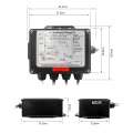 AC 110V/220V Round Digital Control Panel With LCD Screen CE Certified Spa Combo Water Massage Bathtub Controller Kits