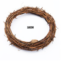 10cm-35cm Rattan Ring cheap Artificial flowers Garland Dried flower frame For Home Christmas Decoration DIY floral Wreaths