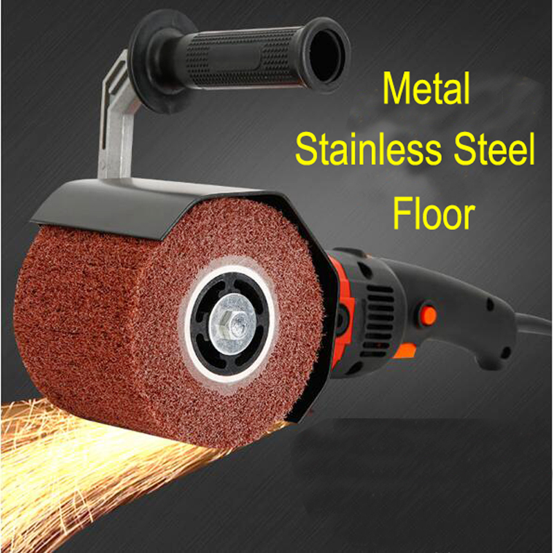 1400W Striping Machine Metal Grinder Furniture Polisher Polishing Machine Full Copper Motor Electric Drill