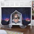 Student dormitory Dual-purpose Bed curtain mosquito net University dormitory Bunk beds Student mosquito curtain