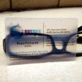 custom business card printing/ plastic transparent pvc name card printing/waterproof / VIP visiting card