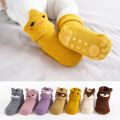 Autumn Winter Thick Soft Baby Girls Socks Coral Fleece Newborn Baby Socks Infant Baby Boy Socks Warm Slip-resistant Floor Socks