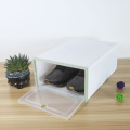 1pcs Transparent shoe box dustproof storage box can be superimposed combination shoe cabinet Clamshell shoe organizer