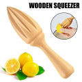 Fast Ship! Wooden Lemon Squeezer Mini Juicer Fruit Orange Citrus Juice Extractor Reamer Fruit And Vegetable Tools Kitchen Tools