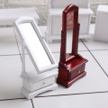 1:12 Mini Doll House Full-Length Dressing Mirror Model With Drawer Accessory Room Furniture Toy For Kids Dollhouse Accessories