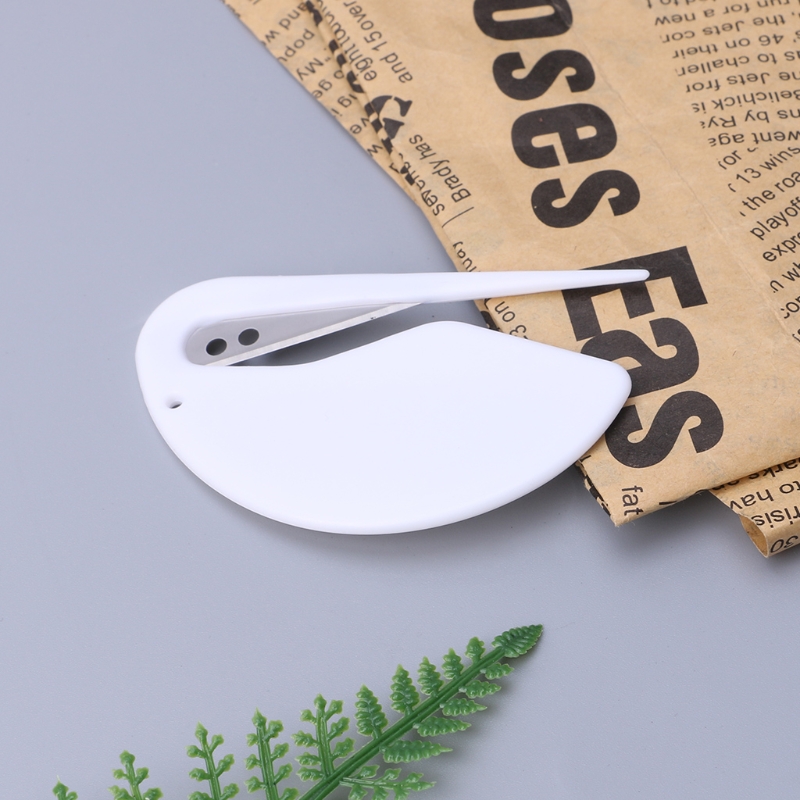 1Pcs Sharp Mail Envelope Plastic Letter Opener Office Equipment Safety Papers Guarded