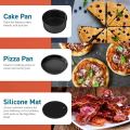NEW 11pcs 9 Inch Air Fryer Accessories for Air fryer 5.3-6.8QT Baking Basket Pizza Plate Grill Pot Pan Kitchen Cooking Tools