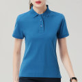 2021 Women's Short Sleeve Polos Shirts Solid Color Woman Casual Lapel Tee Cotton Slim Tops Quality Tees Wholesale Price