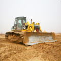 Big Bulldozers Working Shantui SD42 Dozer Tracks