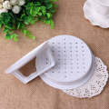 1 Set DIY Hamburger Meat Press Tool Food-Grade Plastic Hamburger Press Burger Cuisine Maker Mold Home Kitchen Gadgets