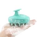 1pc Silicone Shampoo Massage Brush Comfortable Scalp Hair Washing Comb Body Bath Spa Slimming Massage Brush Personel Health
