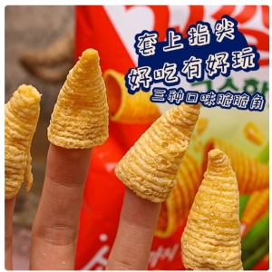 Lotte Crispy Snacks Puffed Delight for Every Taste