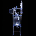 Widely used 50l jacketed type glass reactor vessel