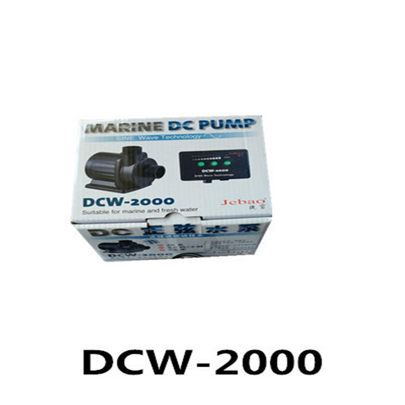 2020 NEW Jebao marine DC pump DCW-2000 SINE WAVE water pump fish tank bomb Amphibious silent Submersible pump