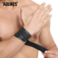 AOLIKES 1PCS Thin Gym Wrist Wraps Wristband Bandage for Basketball badminton tennis Equipment Hand wrist Support Carpal Tunnel