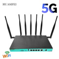 4G 5G dual band gigabit wireless router wifi 5GHz 4g 5G wifi router VPN router for M.2 5G or 4G LTE-A EM12-G EM7455 modem