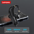 Lenovo Single Ear Bluetooth 5.0 Wireless Headphone Business Earphone 20h Battery Life 160mAh Battery Capacity Headset with Mic